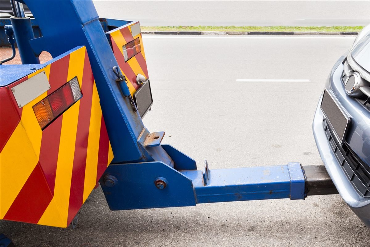 Remorquage de voiture sur plateau par un partenaire Allo Remorquage